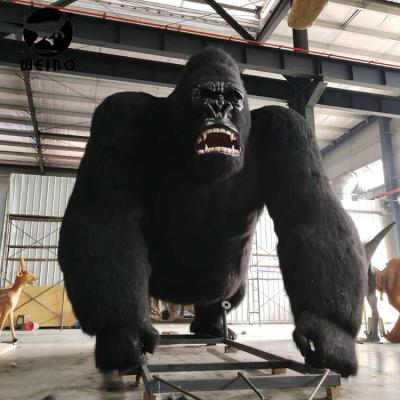 China Theme Park Animatronic King Kong Animatronic Animal Show for sale