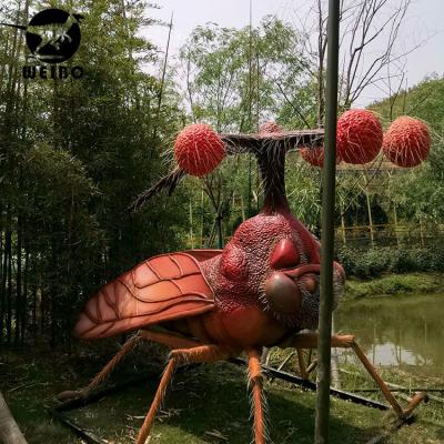 China Realistic Animatronic Theme Park Dinosaur Park Decoration Insect Robot for sale