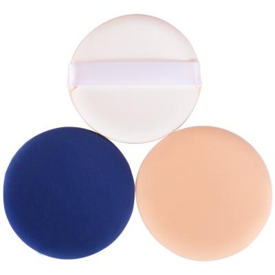 China Round And Rectangle Eco - Friendly Washable Loose Soft And Hairy Cosmetic Face Powder Puff Sponge for sale