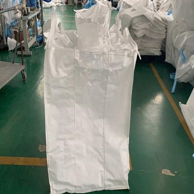 China Food Grade Dapoly Professional Factory High Quality 1000kgs FIBC Container Large Volume Packing Jumbo 1 Ton PP Bags for sale