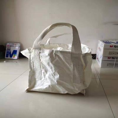 China Food grade 1000 kg jumbo bag jumbo bag 2 ton fibc bag soft container 1.5 ton big bags with top and bottom opening for sale