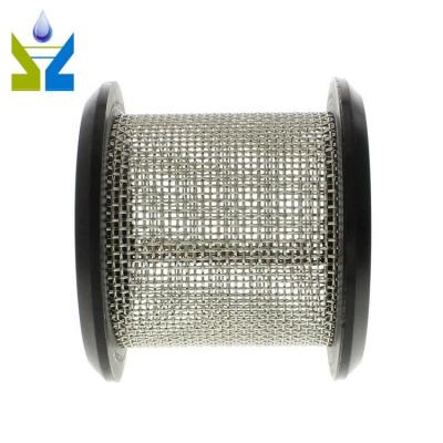 China Other Best Selling Molded Plastic Filter Cylinder , Wire Mesh Strainer With Nylon Housing Support for sale