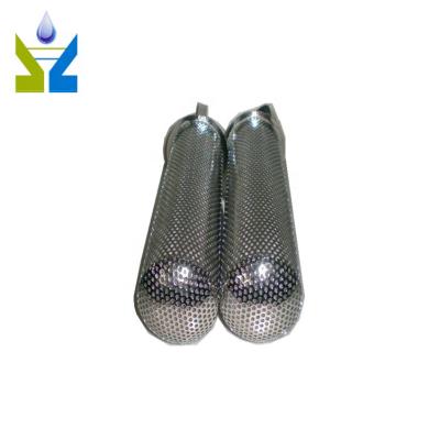 China Other Hot Sales Bend Bottom Perforated Metal Mesh Filter Cylinder for sale