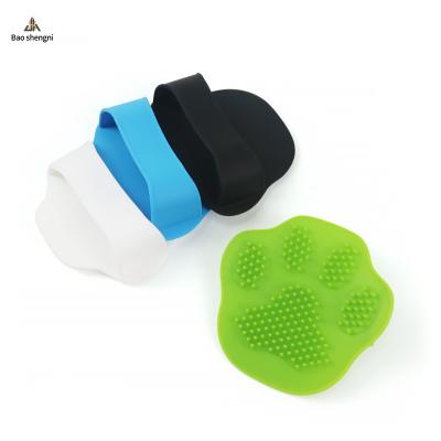 China Hot Selling Viable Silicone Dogs Cats Grooming Brush High Quality Extendable Massage Comb Soft Brush For Dogs OR Cats for sale