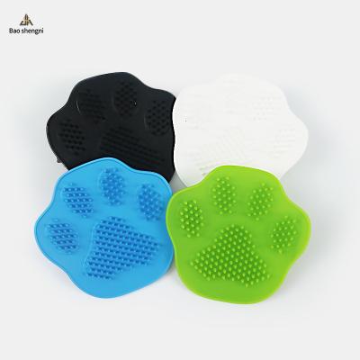 China Viable Manufacturer Hot Sale Pet Grooming Slicker Brush Silicone Brush for Dogs and Cats for sale