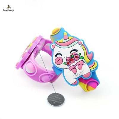 China Auto Date Made In China Cartoon Kids Watch Silicone Pop Strap Min Watch Led Digital Watch For Kids for sale