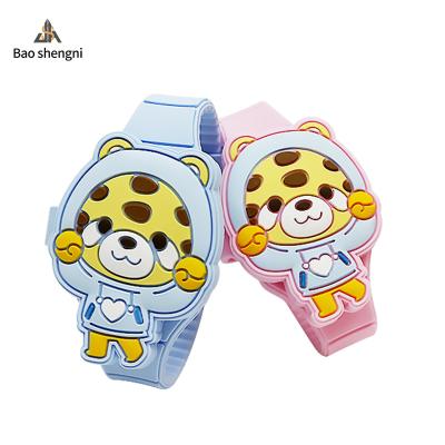 China OEM/ODM Automatic Date Bear Animal Watch Led Watch LED Watch Electronic Toy Watch For Boy And Children Girls for sale