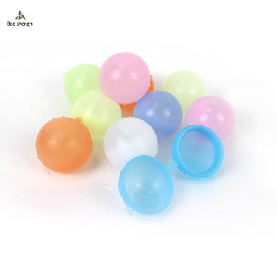 China Soft Toy High Quality Multicolor Water Balls Silicone Water Toys Surf Ball Reuse Easy-to-fill Water Balloons Accept Custom Made for sale