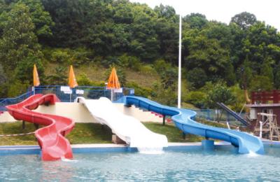 China children park equipment small rainbow spiral slide for family play for sale