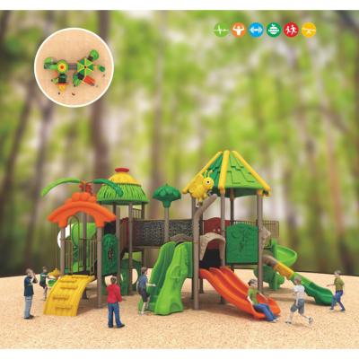 China childrens plastic playground plastic outdoor playsets for kids for sale