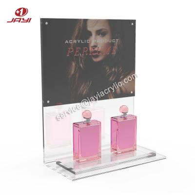 Китай JAYI Custom Acrylic perfume Display Acrylic Body Oil Display Acrylic Skin Care Product Display продается