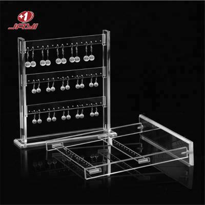 China One stop service custom made wooden and acrylic body piercing jewelry display stand for sale