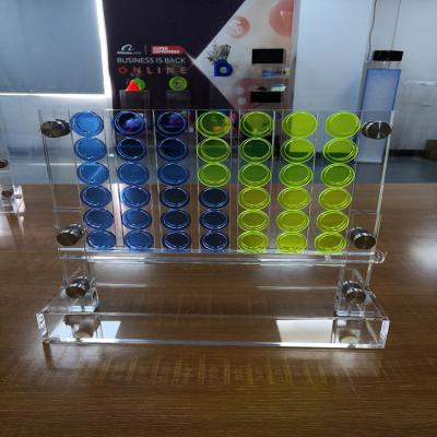 China Acrylic Board Connect 4 Game Fantastic Kids Game Set Acrylic Material à venda