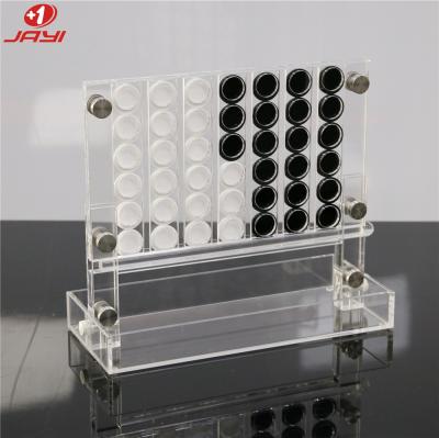 China Jayi Factory offer custom made Acrylic connect 4 game set for online store à venda