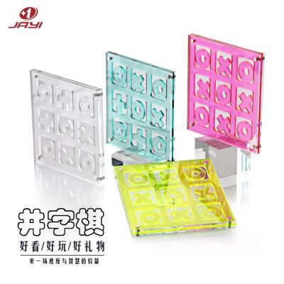 Китай Sedex factory custom make toys quality acrylic tic-tac-toe game set продается