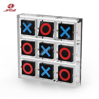 China JAYI Factory Custom Wall Mounted Acrylic Tic Tac Toe Game for sale