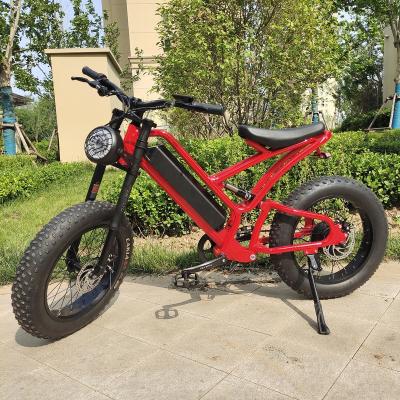 China Hot Selling Aluminum Alloy ANDUUK Rear Motor 1000W Hub Motor Comfortable Thick Cheap Seat Electric Bikes With CE for sale