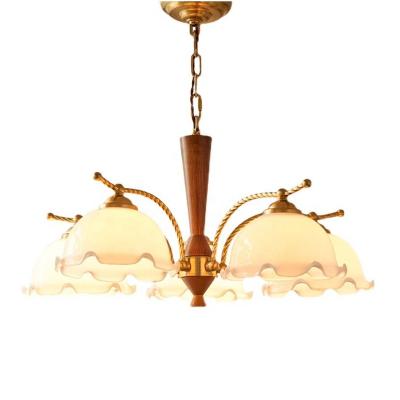 China Modern Lighting Brass Chandeliers 3 and 5 Color Glass Metal LED Ceiling Lights in Living Room LED Ceiling Lights in Bedroom for sale