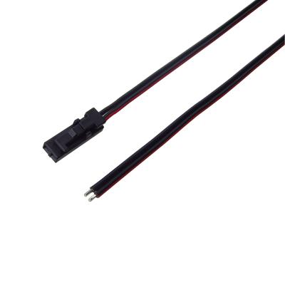 China 24V power supply amp mini plug L813 cable 2 male connector for 2pin led strip 24v led kitchen downlight for sale