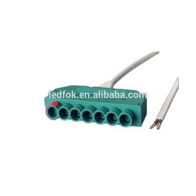 China 2 pin connector+ plug in+ residential switch integrated lead wire / general purpose for T5 / T8 tube light for sale