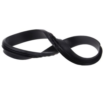 China epdm extrusion rubber gasket from customer's requirement for sale