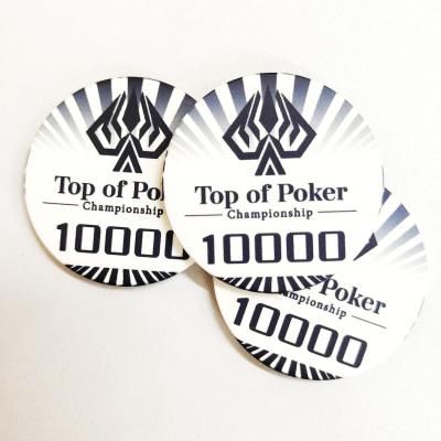 China Eco-friendly Wholesale Ceramic Poker Chips Poker Chips Customized Playing Card Chips For Casino Manufacturer for sale