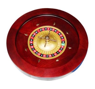 China Large Luxury Casino Gambling Roulette Game Table Poker Table Game Used Solid Wood Roulette Wheel for sale