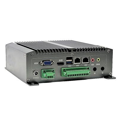 China Win10 Core i7 5550U 2*Intel Gigabit Lans 6*RS232 4*USB Mini Industrial Micro Computer Fanless Linux 3G 4G Wifi 185 x 194 x 64mm for sale