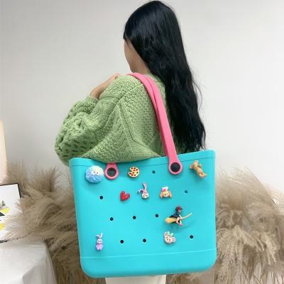 China TOGGLE BAG Best Selling Fashion Handbags Silicone Beach Eva Totes Washable Bogg Bag for sale