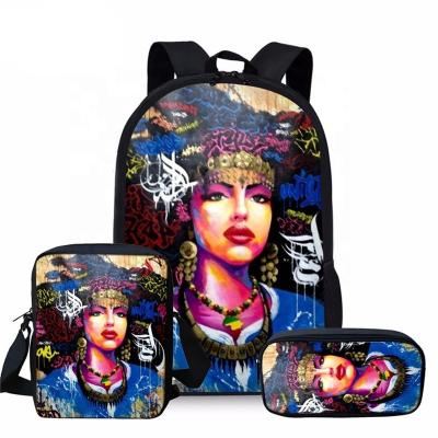 China Hot Selling Waterproof Backpack For Girls School Backpack 3 Pcs Cute Kids Backpack Kids School Bag Set for sale