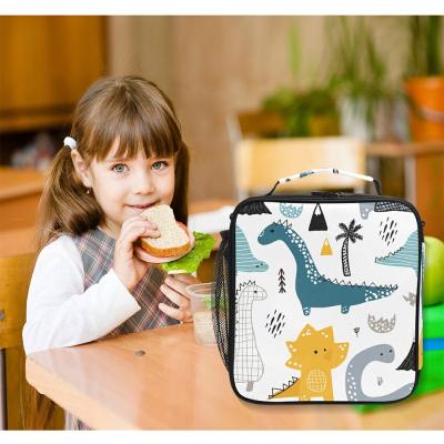 China Custom Logo Soft Cute Insulated Lunch Delivery Food Box Bag Waterproof for sale