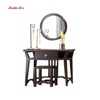 China Dressing Table Luxury Design Chinese Zen Style Dressing Table Wooden Furniture For Bedrooms 923 for sale