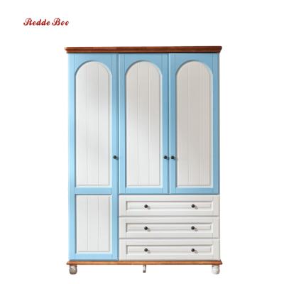 China High Quality Adjustable Solid Wood Child Wardrobe Furniture Foshan Bedroom Cabinet (Other) for sale