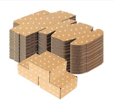 China Handmade High Quality Recyclable Corrugated Cardboard Packing Boxes Small Shipping Boxes For Business Gift Packing for sale