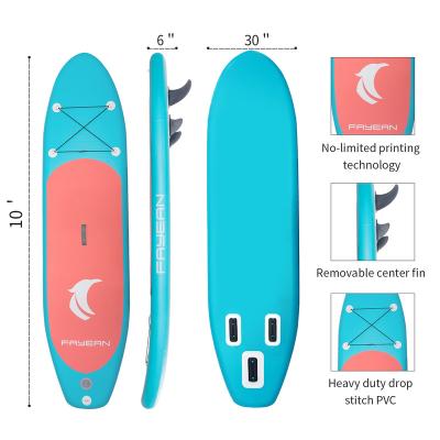 China Inflatable Water Yoga Jetsurf Paddle Board With All Accessories Surfing Stand Up Paddle Board Sip Board For Surfing for sale