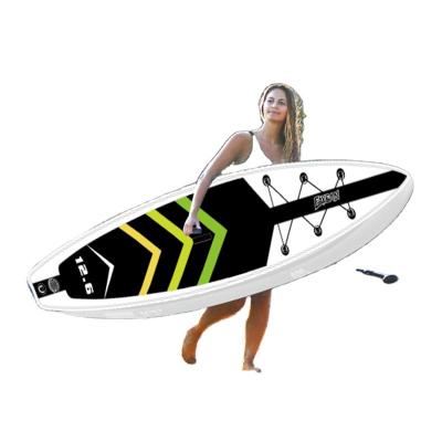 China Non-jump Pad Surf Pads Run Sup Inflatable Surf Board Wrap Boards Carbon Fiber Soft Racing Rack Up Standup Paddle Board 12'6