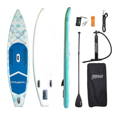 China De Fayean stand unisex inflatable paddle board with all accessories surfboard with motor china drop shipping for sale