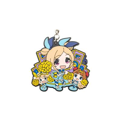 China Professional Customized Cute Soft Cartoon Eco-friendly 3D PVC Custom High Quality Ordinary Anime Keychains for sale