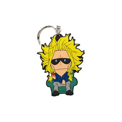 China Anime High Standard Mini Figure Pvc 3D Keychain Key Chain Favorable Price Eco-Friendly With Keychain for sale