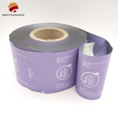 China Customized CMYK/PANTON Flexible Packaging Roll Film With Zip Lock Design For 250g Capacity Offering Moisture for sale