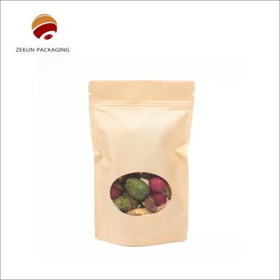 China Customized Kraft Bag With Moisture Proof Gravure Printing And CMYK / PANTON Color for sale