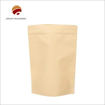 China Custom Kraft Paper Packaging / Color Paper Bags With PE Lining for sale