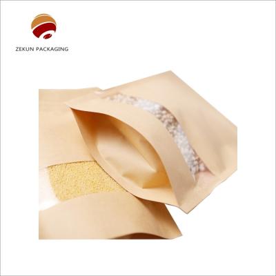 China Eco Friendly Printed Kraft Paper Bag With Gravure Printing for sale