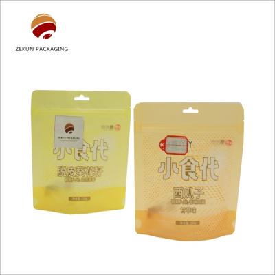 China Custom Printed Color Barrier Food Grade Plastic Packaging Bags for sale