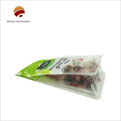 China Eco Friendly Flat Bottom Zipper Pouch For Food Packaging Moisture Proof for sale