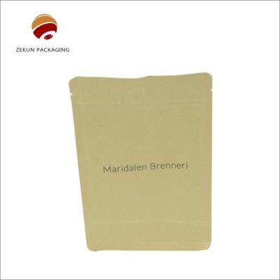 China Personalized Printing Moisture Proof Flat Bottom Bag For Food for sale