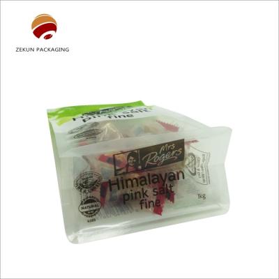 China Moisture Proof Flat Bottom Bag For Food Packaging for sale