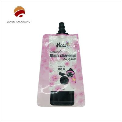 China Customized Printed Reusable Stand Up Pouch Spout Bag With Logo for sale