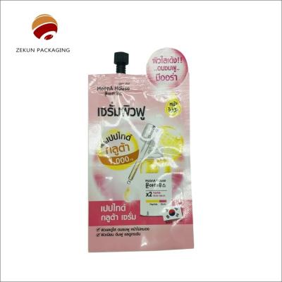 China Customizable Capacity Spout Pouch with Acceptance of Custom Orders and Logo Printing for sale