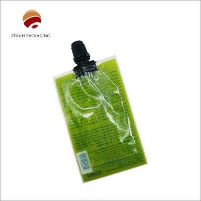 China Custom Order Accepted Spout Pouch for Beverage Shipping by Air/ Sea/ Express Delivery for sale